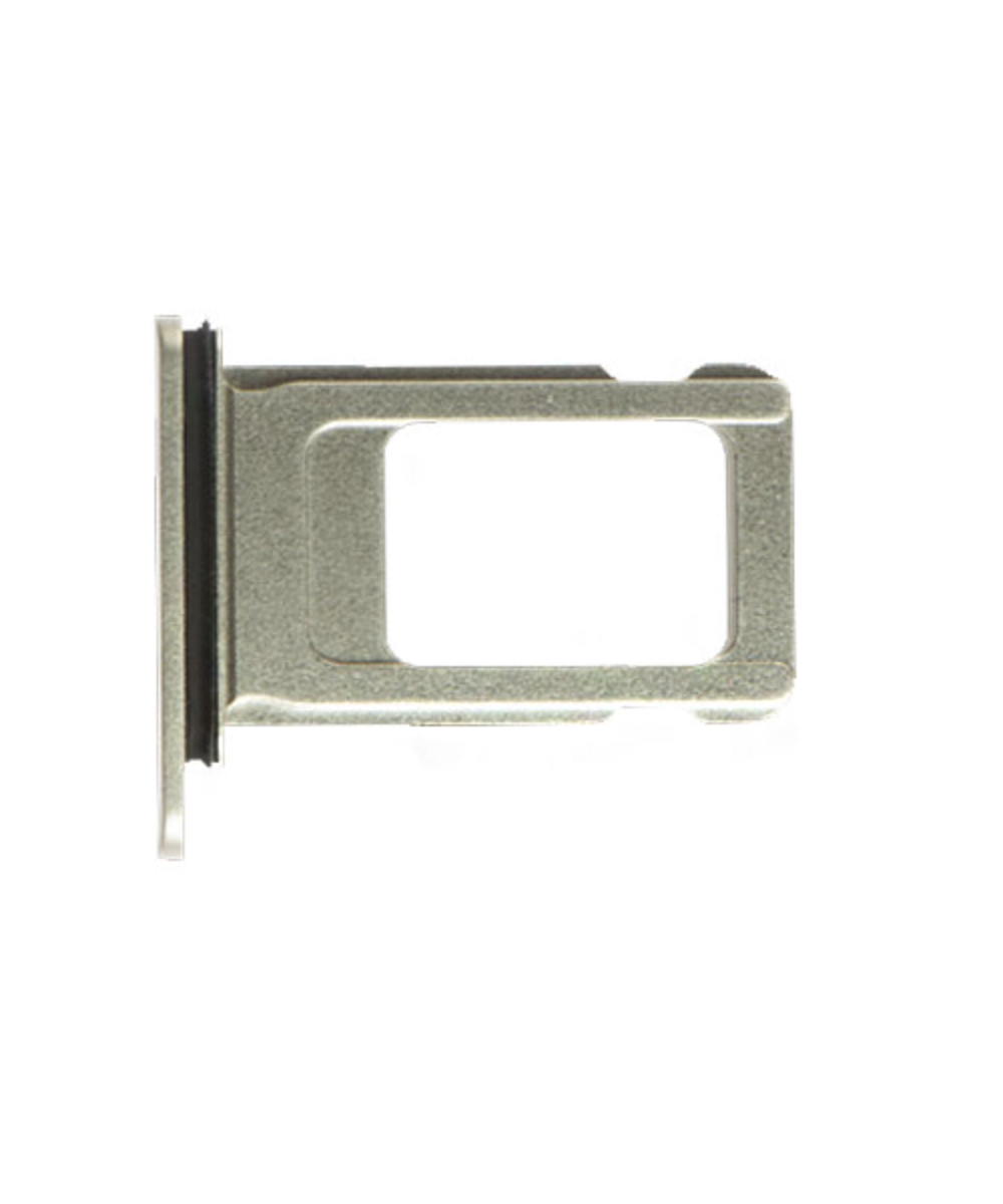 Single SIM Card Tray For Apple iPhone 11 (OEM) (white)