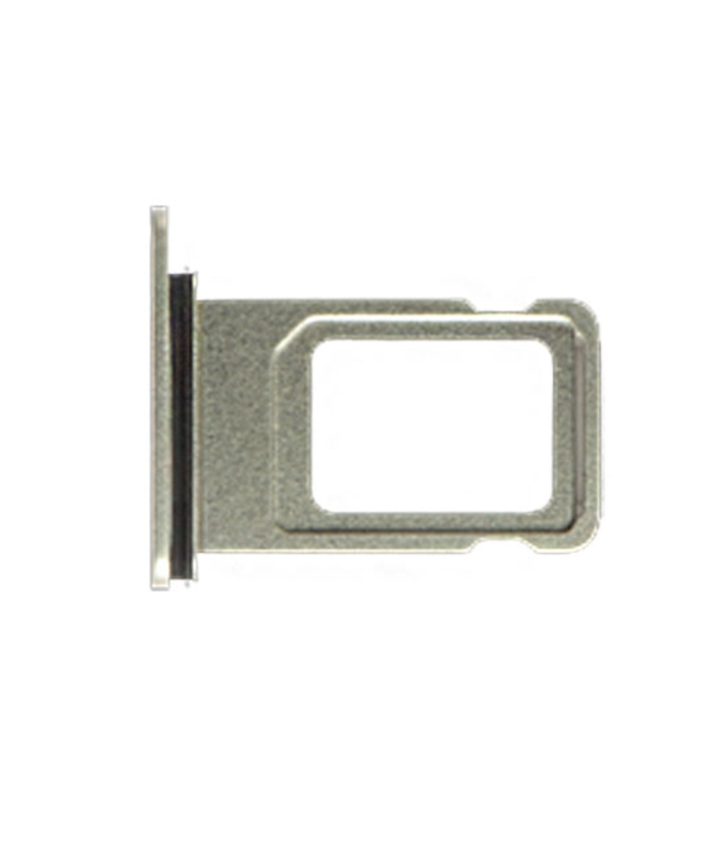 Single SIM Card Tray For Apple iPhone 11 (OEM) (white)