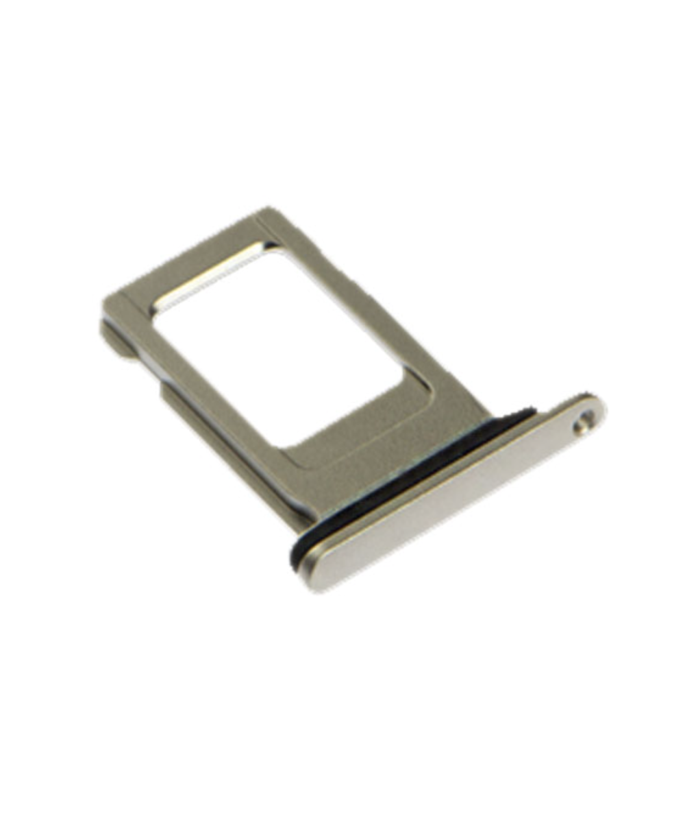 Single SIM Card Tray For Apple iPhone 11 (OEM) (white)