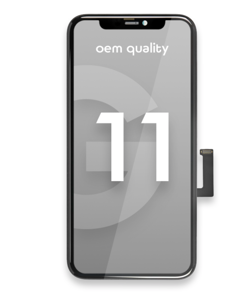 Apple iPhone 11 LCD Display + Touchscreen - OEM Quality (LG) - Black