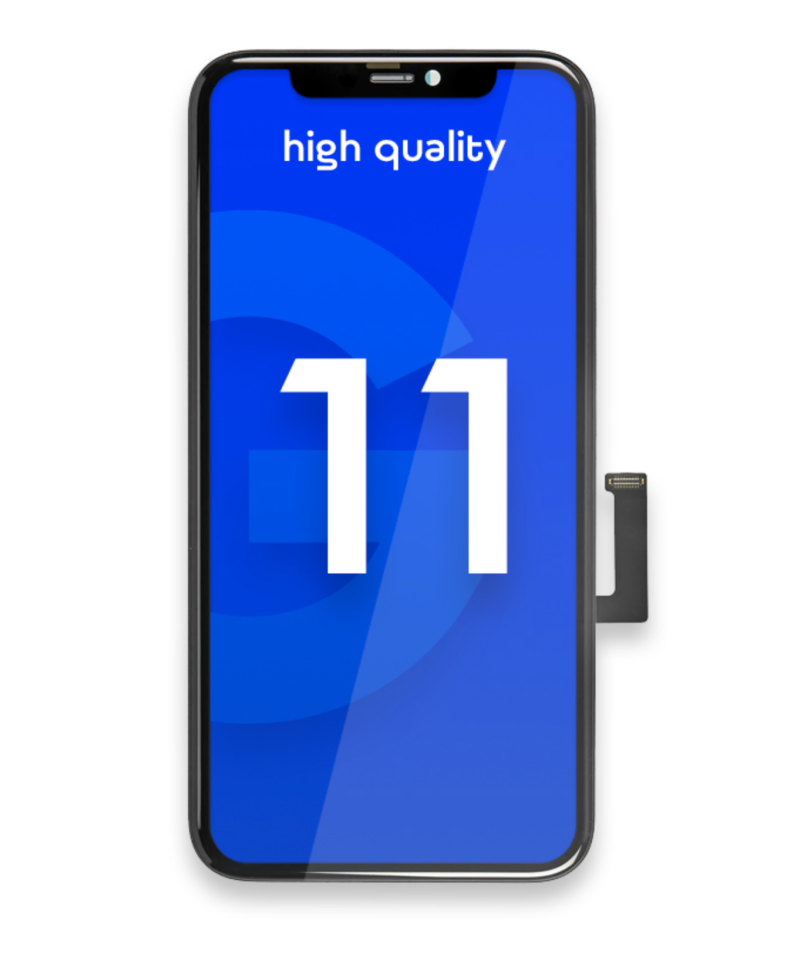 Apple iPhone 11 LCD Display + Touchscreen - High Quality - Black